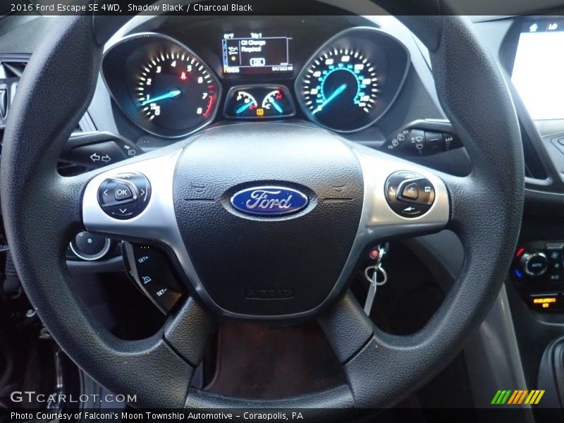 Shadow Black / Charcoal Black 2016 Ford Escape SE 4WD