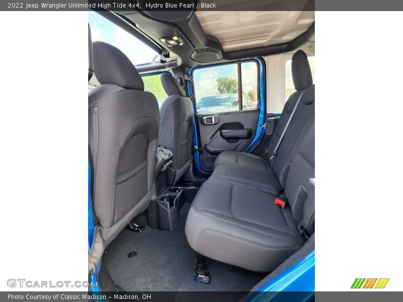 Rear Seat of 2022 Wrangler Unlimited High Tide 4x4