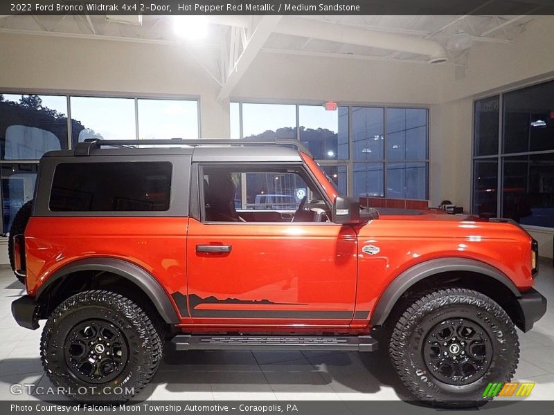  2022 Bronco Wildtrak 4x4 2-Door Hot Pepper Red Metallic