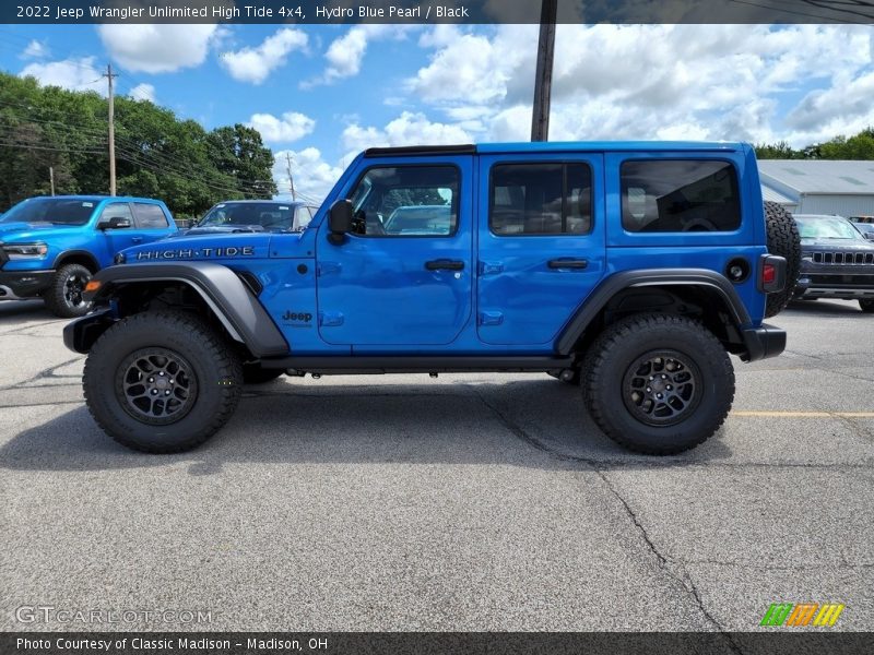  2022 Wrangler Unlimited High Tide 4x4 Hydro Blue Pearl