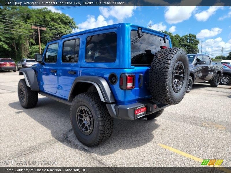  2022 Wrangler Unlimited High Tide 4x4 Hydro Blue Pearl
