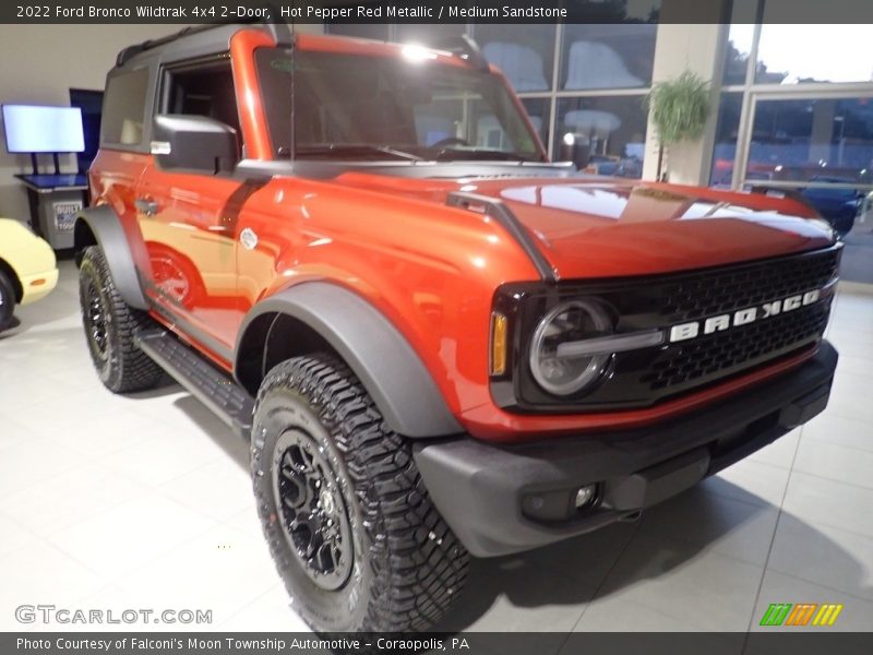  2022 Bronco Wildtrak 4x4 2-Door Hot Pepper Red Metallic