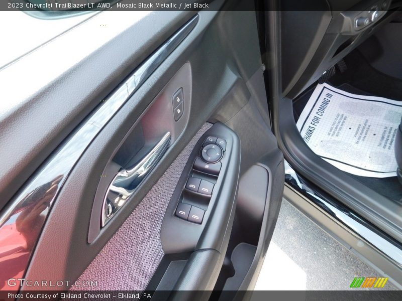 Mosaic Black Metallic / Jet Black 2023 Chevrolet TrailBlazer LT AWD