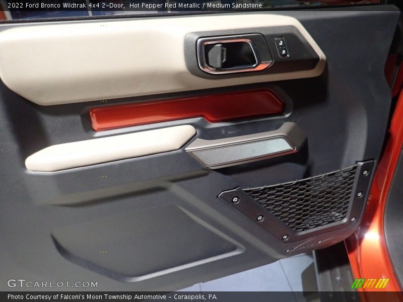 Door Panel of 2022 Bronco Wildtrak 4x4 2-Door