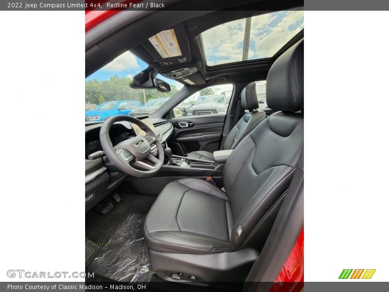 Redline Pearl / Black 2022 Jeep Compass Limited 4x4