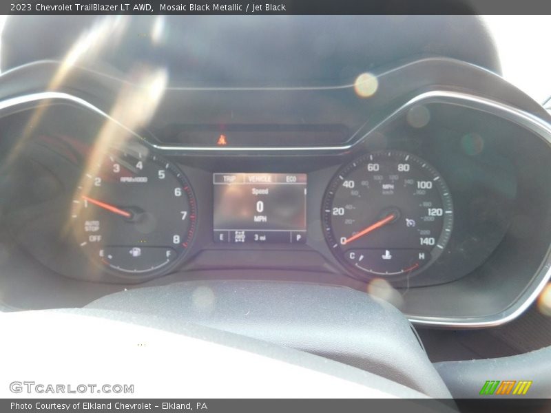 Mosaic Black Metallic / Jet Black 2023 Chevrolet TrailBlazer LT AWD