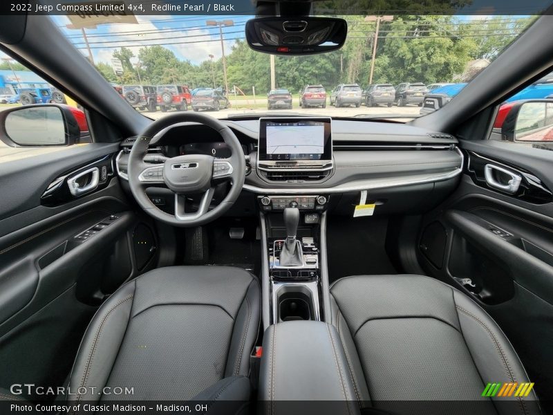 Redline Pearl / Black 2022 Jeep Compass Limited 4x4