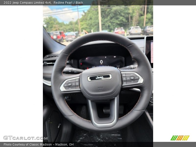 Redline Pearl / Black 2022 Jeep Compass Limited 4x4