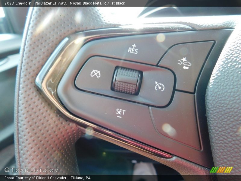 Mosaic Black Metallic / Jet Black 2023 Chevrolet TrailBlazer LT AWD
