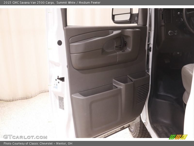 Summit White / Medium Pewter 2015 GMC Savana Van 2500 Cargo