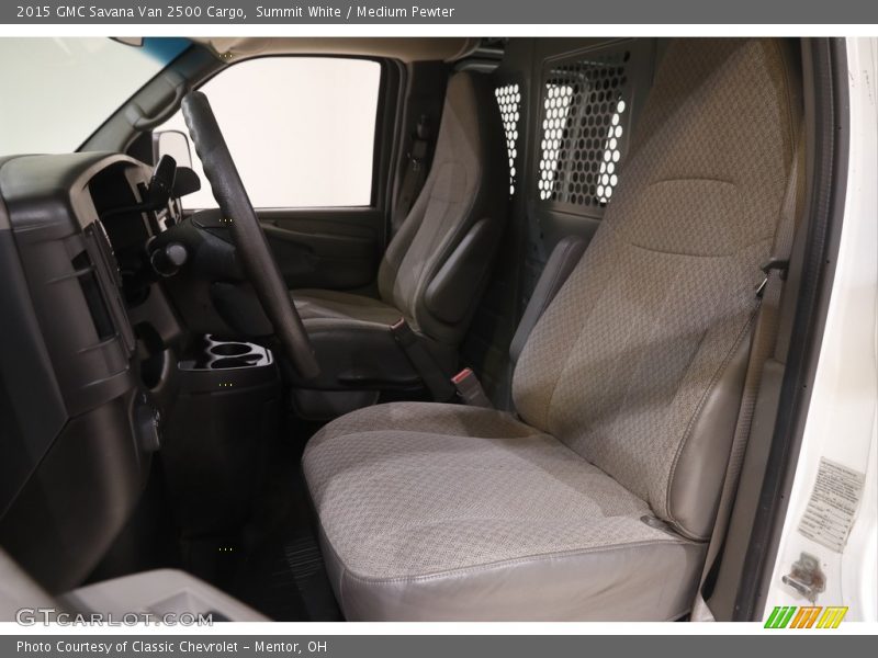 Summit White / Medium Pewter 2015 GMC Savana Van 2500 Cargo
