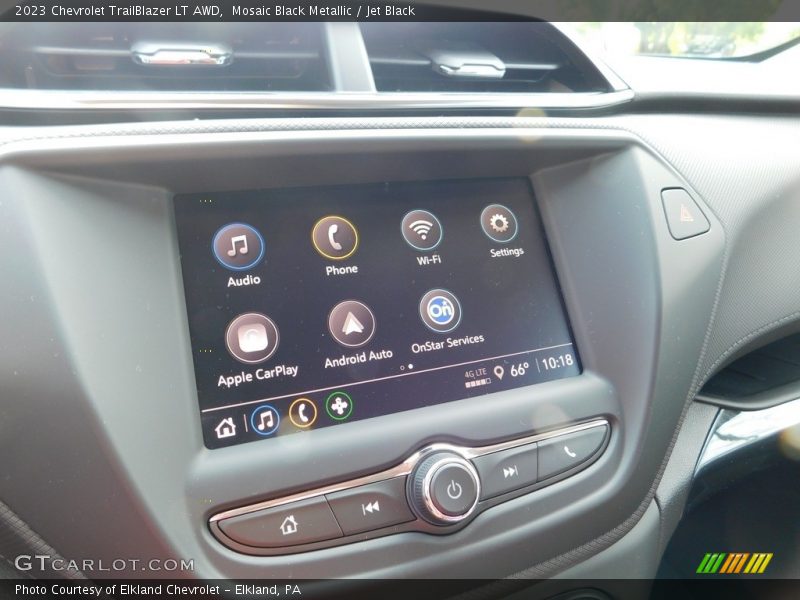 Mosaic Black Metallic / Jet Black 2023 Chevrolet TrailBlazer LT AWD