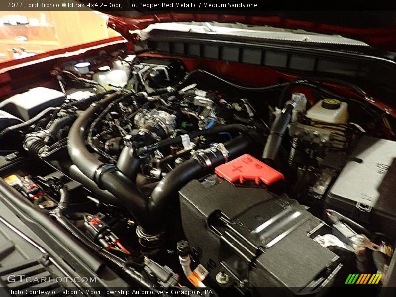  2022 Bronco Wildtrak 4x4 2-Door Engine - 2.7 Liter Turbocharged DOHC 24-Valve Ti-VCT EcoBoost V6
