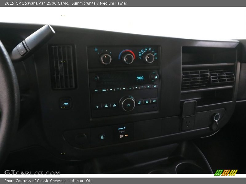 Summit White / Medium Pewter 2015 GMC Savana Van 2500 Cargo