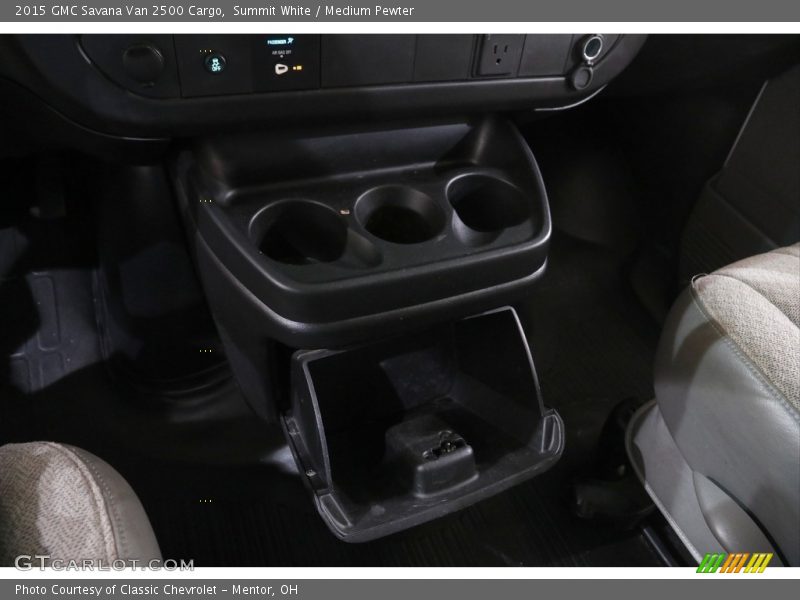 Summit White / Medium Pewter 2015 GMC Savana Van 2500 Cargo