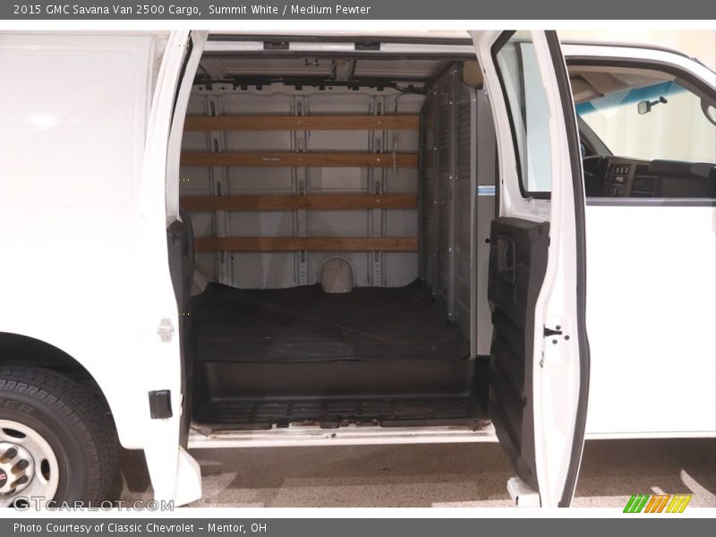 Summit White / Medium Pewter 2015 GMC Savana Van 2500 Cargo