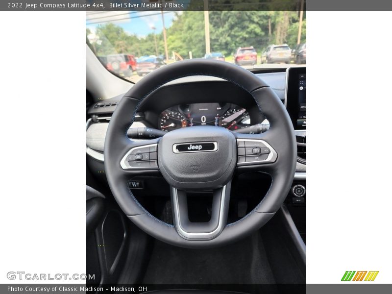 Billet Silver Metallic / Black 2022 Jeep Compass Latitude 4x4