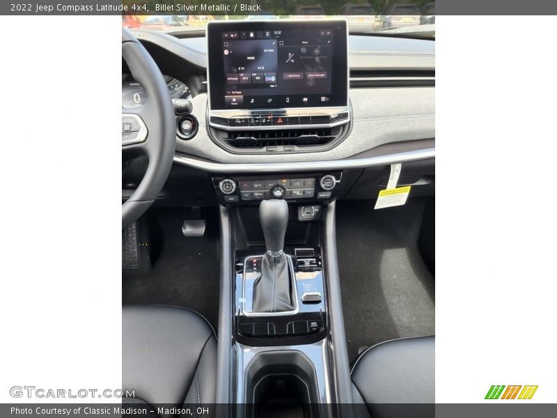 Billet Silver Metallic / Black 2022 Jeep Compass Latitude 4x4