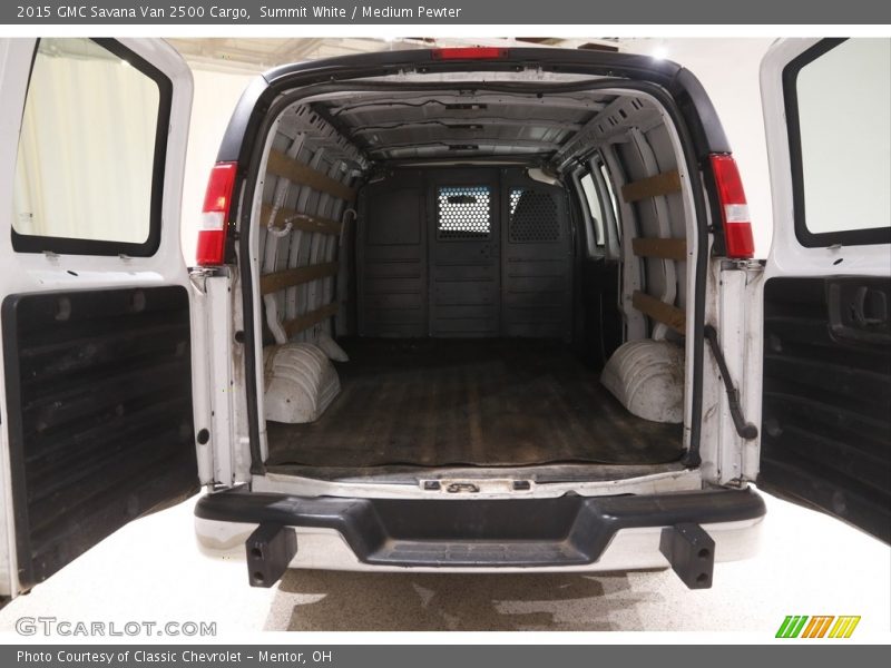 Summit White / Medium Pewter 2015 GMC Savana Van 2500 Cargo