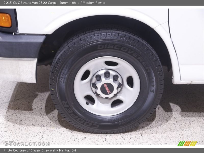 Summit White / Medium Pewter 2015 GMC Savana Van 2500 Cargo