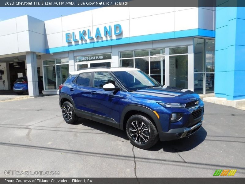 Blue Glow Metallic / Jet Black 2023 Chevrolet TrailBlazer ACTIV AWD