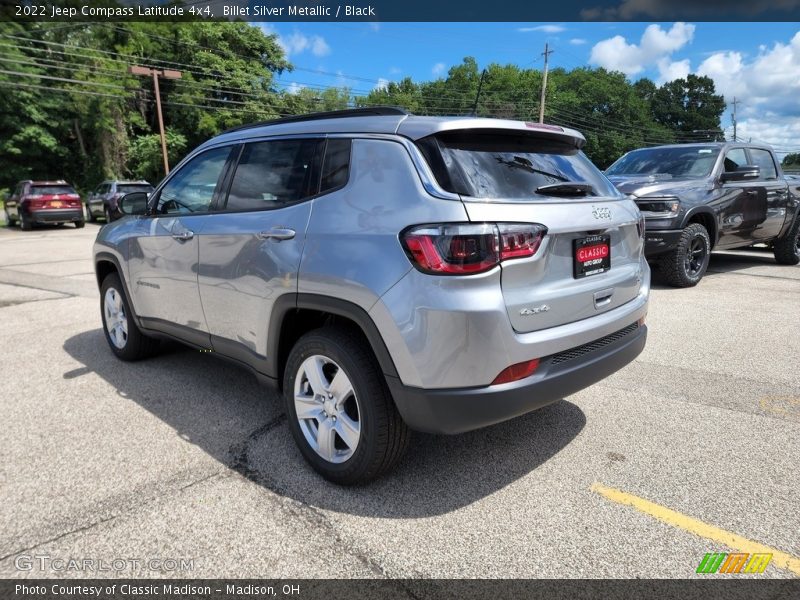 Billet Silver Metallic / Black 2022 Jeep Compass Latitude 4x4