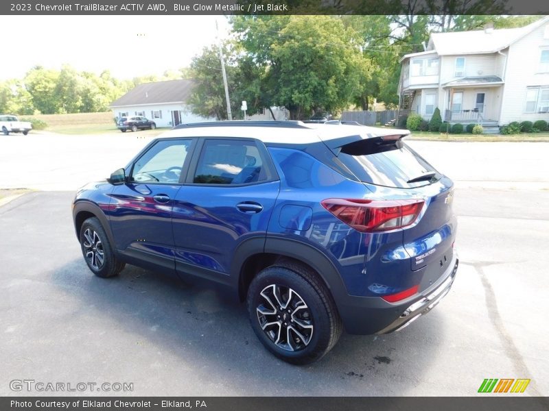 Blue Glow Metallic / Jet Black 2023 Chevrolet TrailBlazer ACTIV AWD