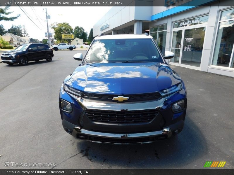 Blue Glow Metallic / Jet Black 2023 Chevrolet TrailBlazer ACTIV AWD