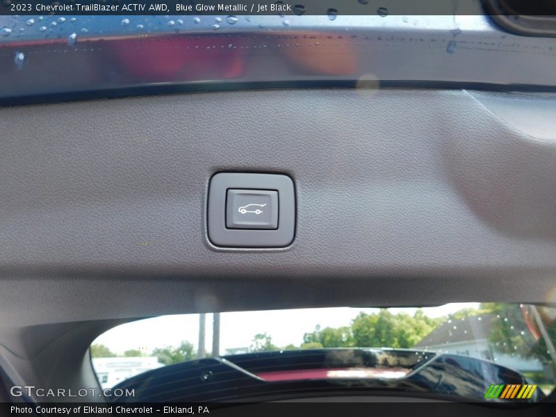 Blue Glow Metallic / Jet Black 2023 Chevrolet TrailBlazer ACTIV AWD