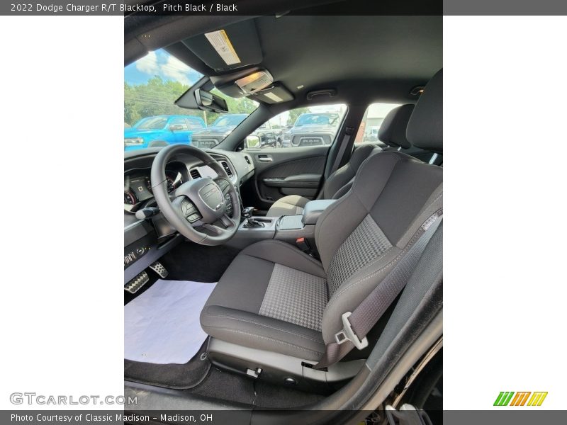 Pitch Black / Black 2022 Dodge Charger R/T Blacktop