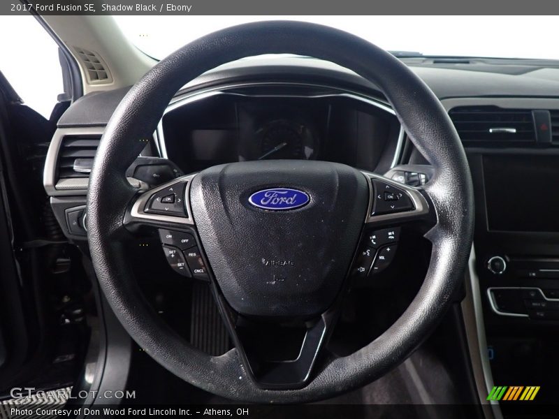 Shadow Black / Ebony 2017 Ford Fusion SE
