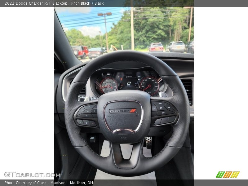 Pitch Black / Black 2022 Dodge Charger R/T Blacktop