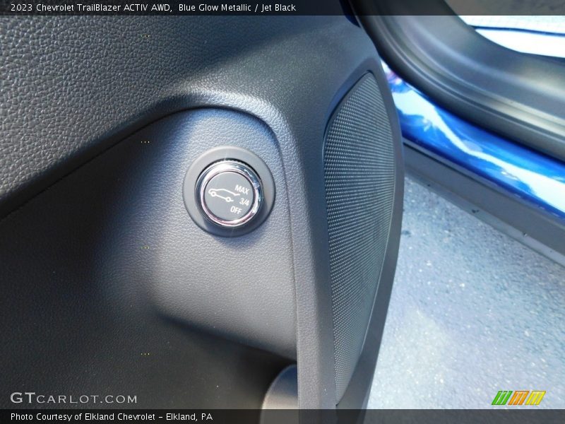 Blue Glow Metallic / Jet Black 2023 Chevrolet TrailBlazer ACTIV AWD