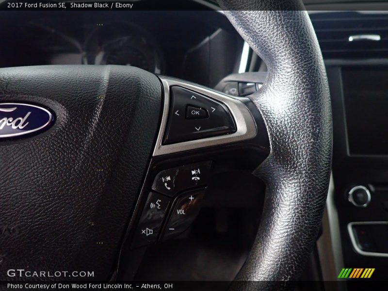 Shadow Black / Ebony 2017 Ford Fusion SE