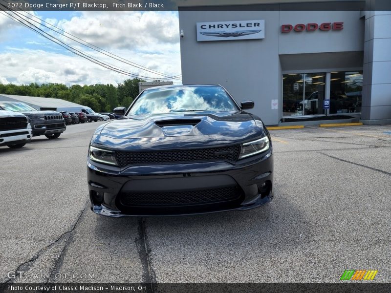 Pitch Black / Black 2022 Dodge Charger R/T Blacktop