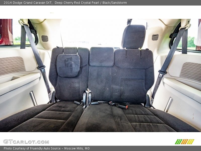 Deep Cherry Red Crystal Pearl / Black/Sandstorm 2014 Dodge Grand Caravan SXT