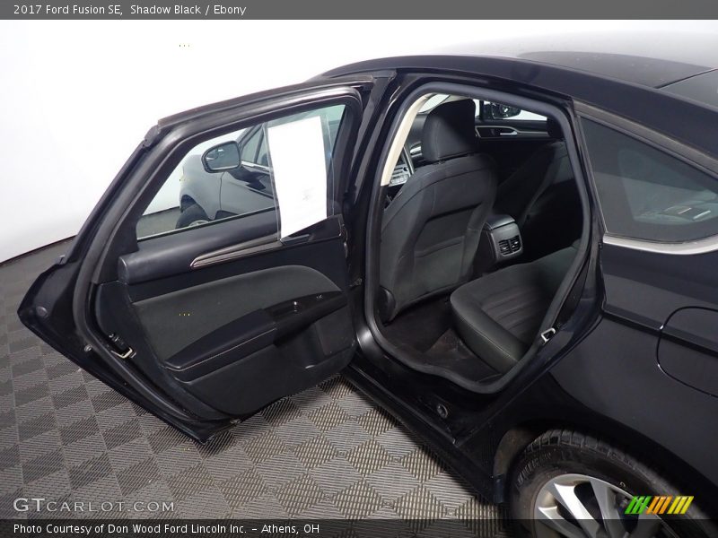 Shadow Black / Ebony 2017 Ford Fusion SE