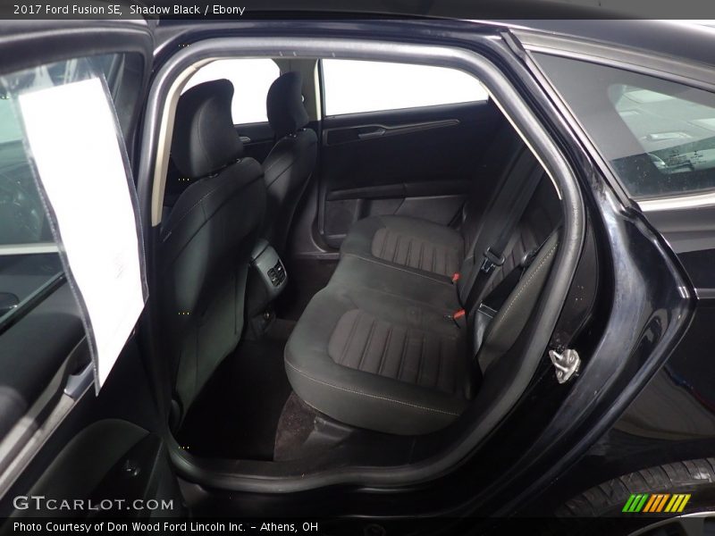 Shadow Black / Ebony 2017 Ford Fusion SE