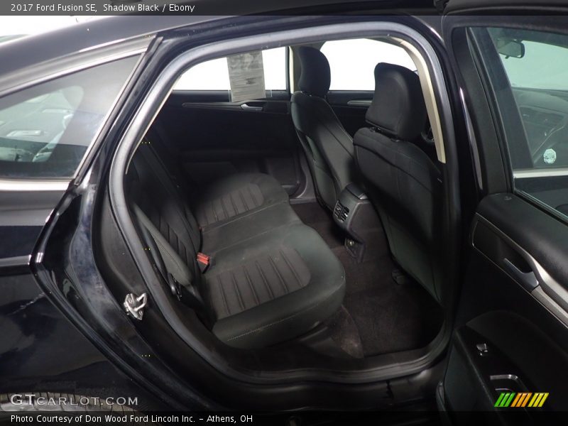 Shadow Black / Ebony 2017 Ford Fusion SE