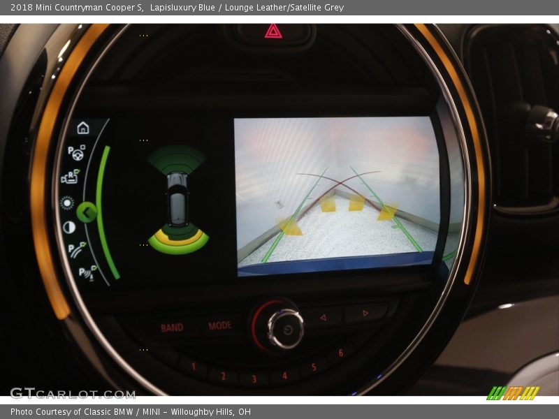 Lapisluxury Blue / Lounge Leather/Satellite Grey 2018 Mini Countryman Cooper S