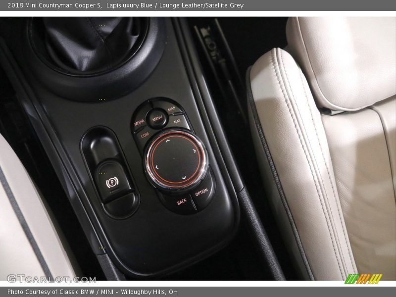 Lapisluxury Blue / Lounge Leather/Satellite Grey 2018 Mini Countryman Cooper S