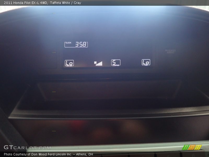 Taffeta White / Gray 2011 Honda Pilot EX-L 4WD