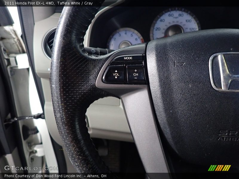 Taffeta White / Gray 2011 Honda Pilot EX-L 4WD