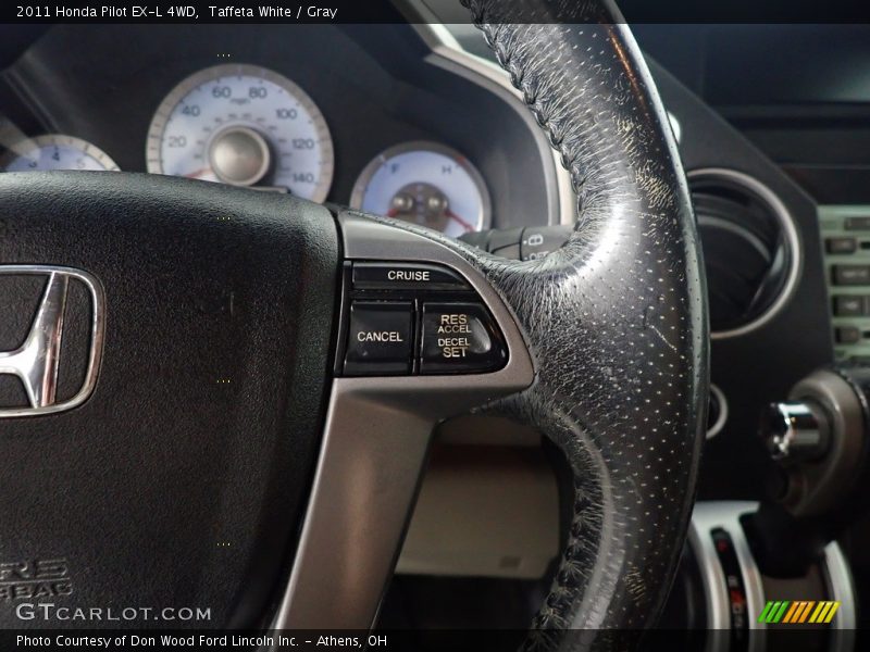 Taffeta White / Gray 2011 Honda Pilot EX-L 4WD