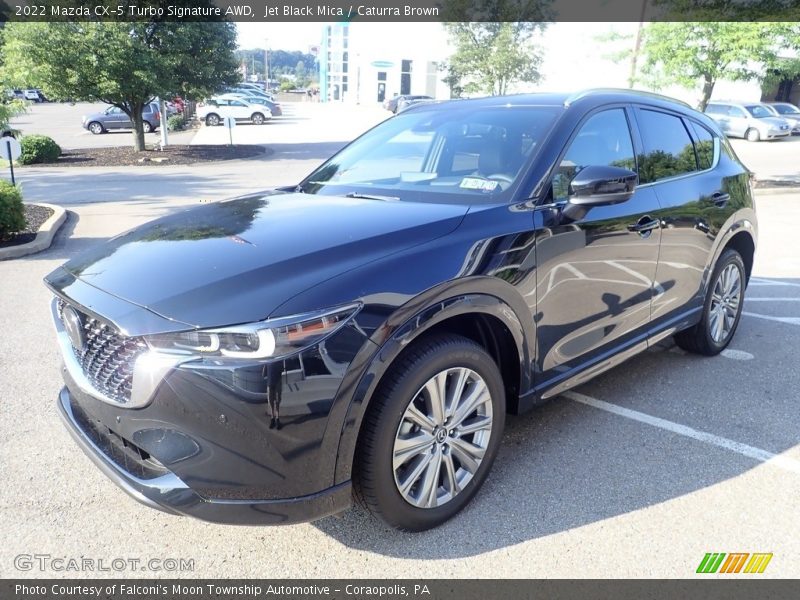 Front 3/4 View of 2022 CX-5 Turbo Signature AWD