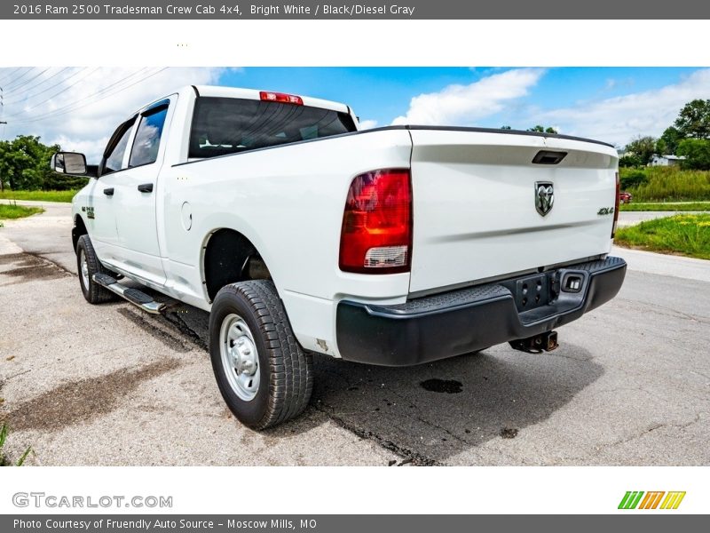 Bright White / Black/Diesel Gray 2016 Ram 2500 Tradesman Crew Cab 4x4