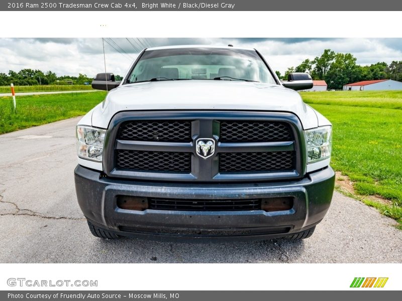 Bright White / Black/Diesel Gray 2016 Ram 2500 Tradesman Crew Cab 4x4