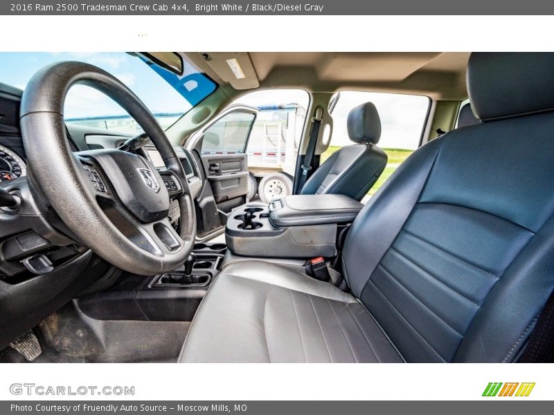 Bright White / Black/Diesel Gray 2016 Ram 2500 Tradesman Crew Cab 4x4
