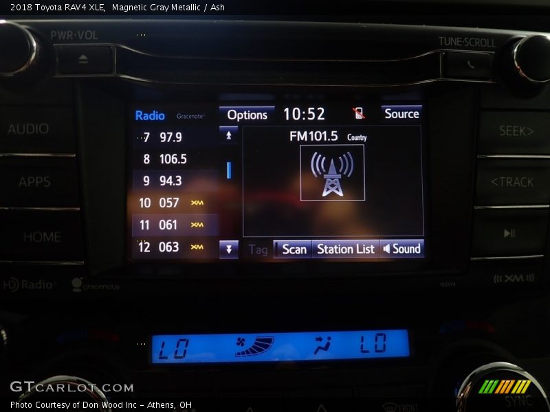 Magnetic Gray Metallic / Ash 2018 Toyota RAV4 XLE