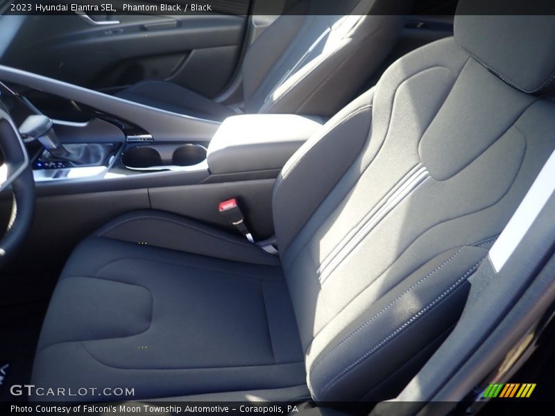 Phantom Black / Black 2023 Hyundai Elantra SEL